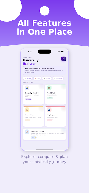 University Explorer: Abroad Screenshot 0