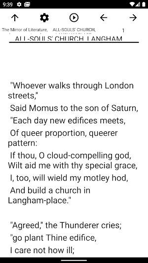 Book, The Mirror of Literature, Amusement, an... Screenshot 1