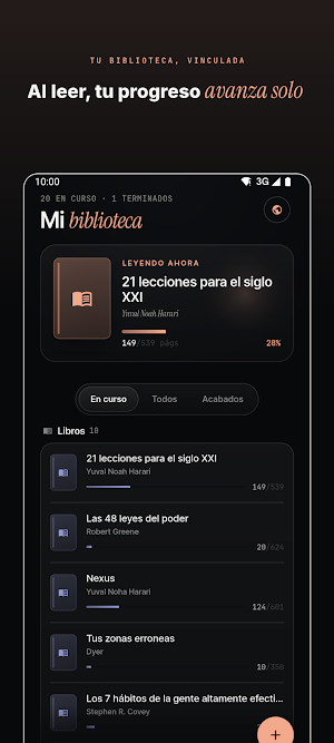 Habitus: Lee y crea hábitos Screenshot 0