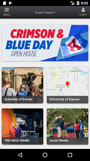 Crimson and Blue Days - KU Screenshot 0