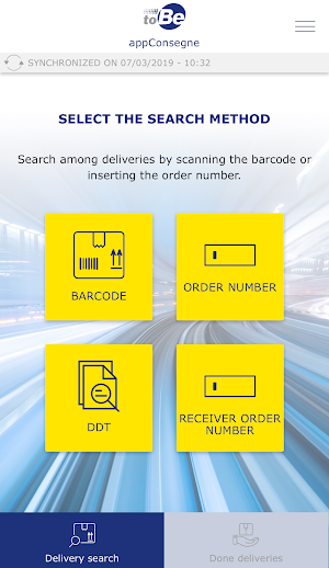 Delivery TOBE Screenshot 1