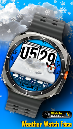 Weather Watch Face Screenshot 3