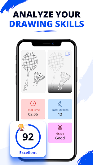 Draw Anime AR Draw & Sketch Screenshot 0