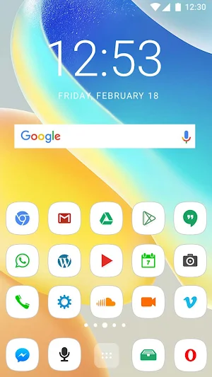 Theme of Vivo Y58 Screenshot 1