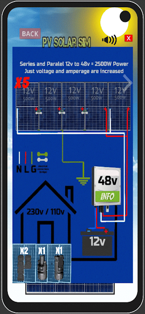 Pv Solar Sim - PV Calculator Screenshot 3