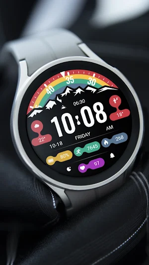 Fusion Of Mountains ZKin Watch Screenshot 1