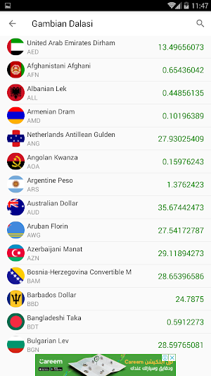currency & Gold Price in The Gambia Screenshot 1