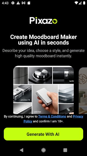 AI Moodboard Maker: Mood Board Screenshot 0