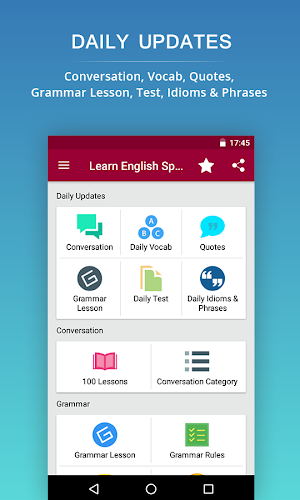 Learn English Speaking, Conversation, Vocabulary Screenshot 0
