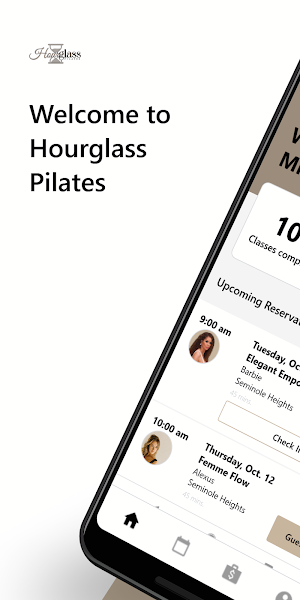 Hourglass Pilates Screenshot 0