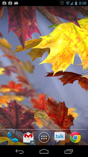 Autumn Tree Free Wallpaper Screenshot 3