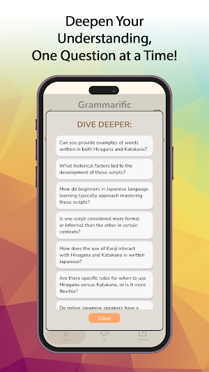 Grammarific: Japanese Grammar Screenshot 3