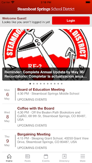 Steamboat Springs School Dist Screenshot 0
