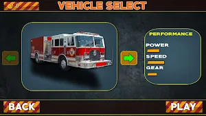 Fire Truck Rescue Simulator Screenshot 1