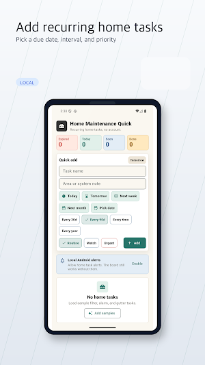Home Maintenance Quick Screenshot 1