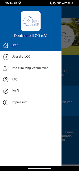 Deutsche ILCO e.V. Screenshot 2
