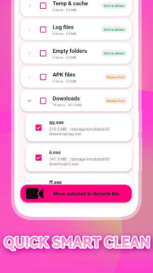 Phone Junk Files Clear Screenshot 1