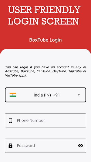 BoxTube - Earn Watching Ads Screenshot 1