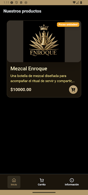 Mezcal Enroque Screenshot 0