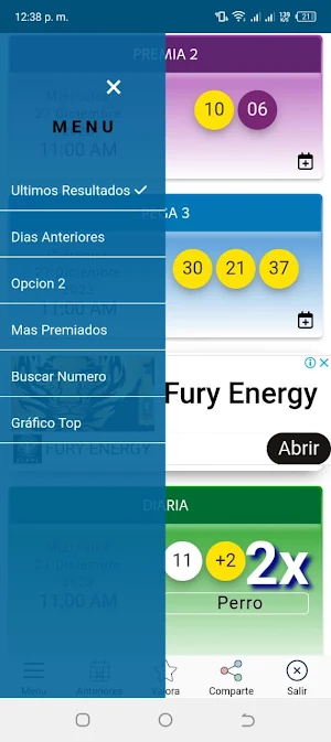 Loto Honduras Resultados Screenshot 1