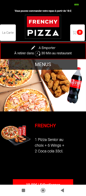Frenchy Pizza GUISCARD Screenshot 2
