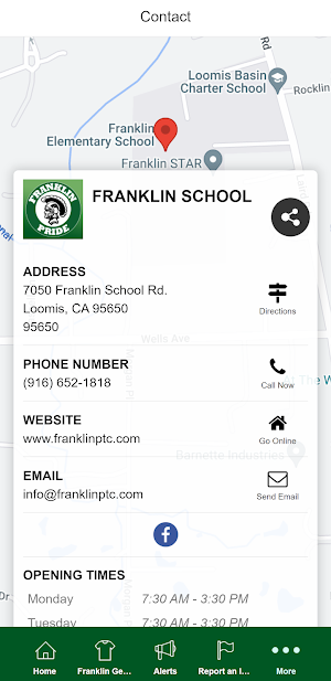 Franklin School & PTC Screenshot 2