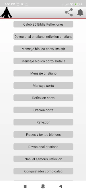 Mensajes bíblicos cortos Screenshot 0