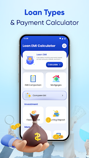 Loan EMI & Mortgage Calculator Screenshot 0