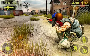 Real FPS Shooting Strike Screenshot 1