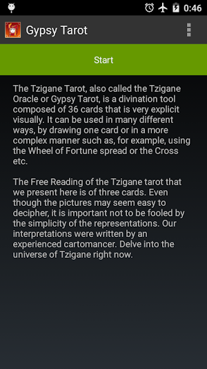 Gypsy Tarot Screenshot 0