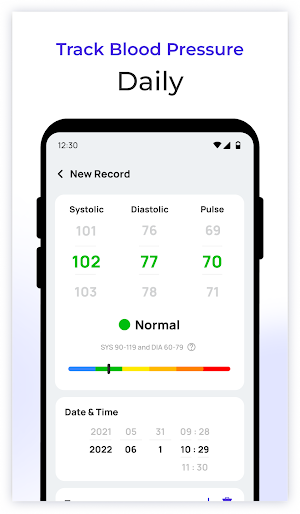 Blood Pressure Daily Tracker Screenshot 3
