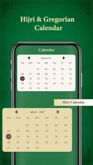 Islamic Hijri Calendar 2026 Screenshot 0