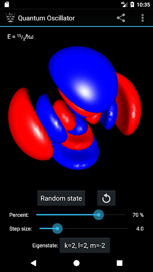 Quantum Harmonic Oscillator Screenshot 1