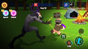 Night in Survive Dark Forest Screenshot 2