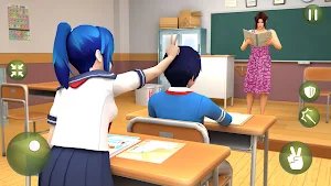 Anime highschool Bad Girl Game Screenshot 0