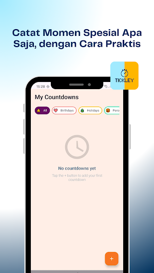 Tickley - Countdown Timer Screenshot 1