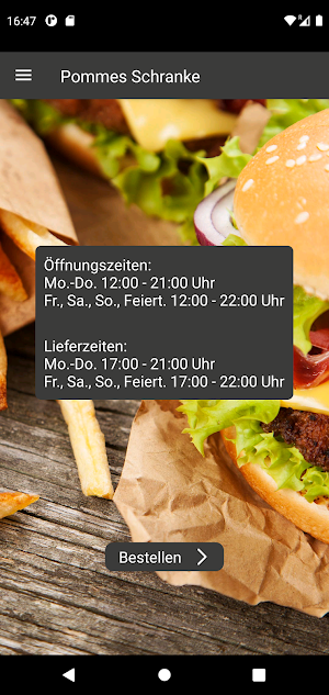Pommes Schranke Screenshot 1