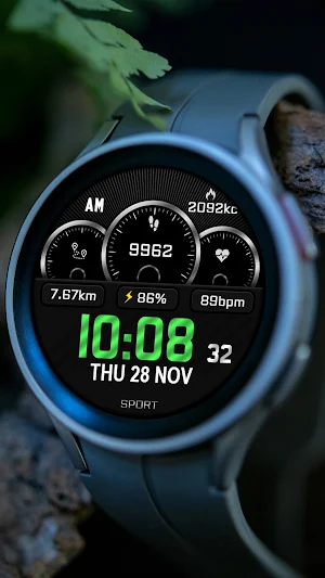 DIGI WEDA URX130 Watch face Screenshot 3