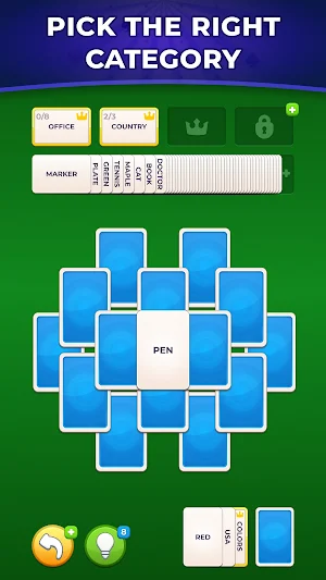 Word Solitaire: Card Sort Screenshot 1
