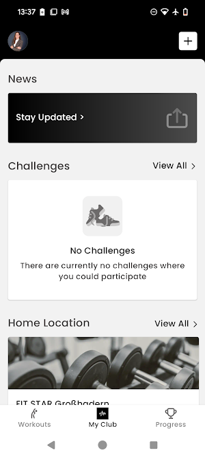 FIT STAR APP Screenshot 2