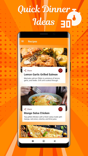 Quick Dinner Ideas Screenshot 0