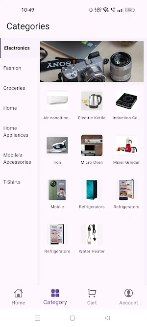 Populrzone Online Shopping App Screenshot 2