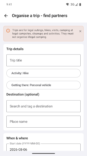 Camper — Greek Outdoors Screenshot 0