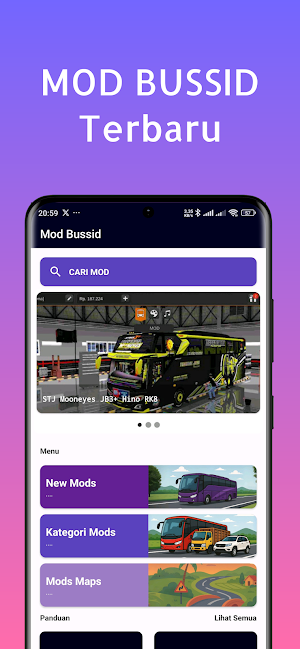 Mod Bussid Terbaru Artis 2025 Screenshot 0