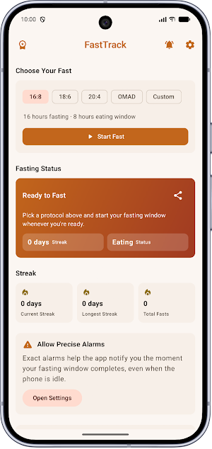 FastTrack: Fasting Timer Screenshot 2