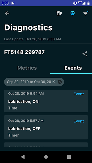 Graco Auto Lube Screenshot 1