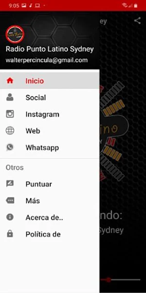 Radio Punto Latino Sydney Screenshot 1
