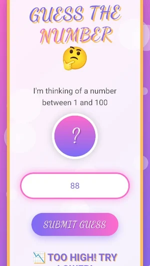 Digit Guess Screenshot 2