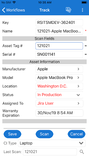 RightStar ScanStar Screenshot 1