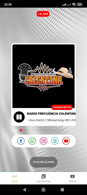 Radio Frecuencia Calentana Screenshot 2